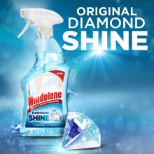 Windolene Glass  Shiny Surfaces Diamond Shine Pack 3 x 750ml StreakFre