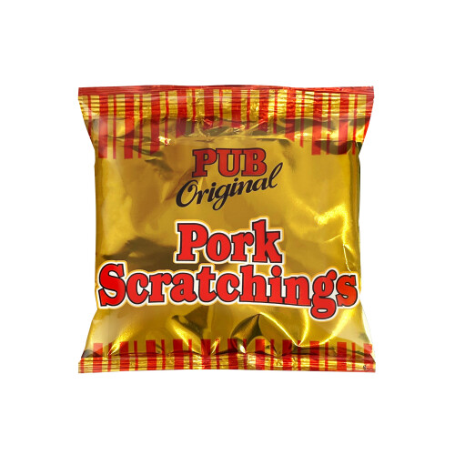 Pub Original  Salted Pork Scratchings  High Protein Snacks  Low Carb K