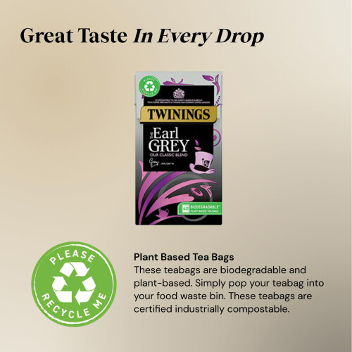 Twinings Twinings Earl Grey Black Tea, 40 Tea Bags 2