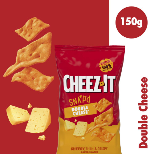 Cheez-it Double Cheese Baked Snacks 150g 1