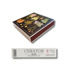 Curator Home Luxury Gift Long Safety Matches I Stylish Square Matchbox