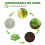 Biodegradable Compostable Bin Liners 20L Tie Handle, 100PCS Food Waste Bags 2