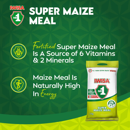 Iwisa Maize Super Maize Meal 5kg 1