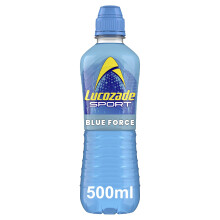 Lucozade Sport Body Fuel Blue Force 12x500ml Isotonic sports drink wi