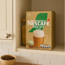 NESCAFÉ Irish Latte Instant Coffee Sachets x7 Pack of 6 Total 42 Sache