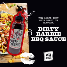 Angus Oink Dirty Barbie BBQ Sauce Sweet Smoky Bold Perfect for Bee