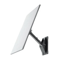 Para el Kit de Montaje en Pared Starlink Gen 3, para el Adaptador de Tubería Starlink V3 y el Soporte de Instalación, Montaje en Pared Exterior para