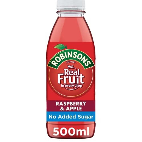Robinsons RTD, Raspberry & Apple, 500ml, Pack 12 2