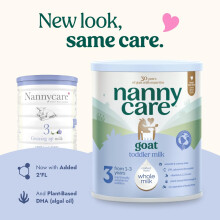 Nannycare Goat Based Toddler Milk – Stage 3 From 13 Years Baby Powder