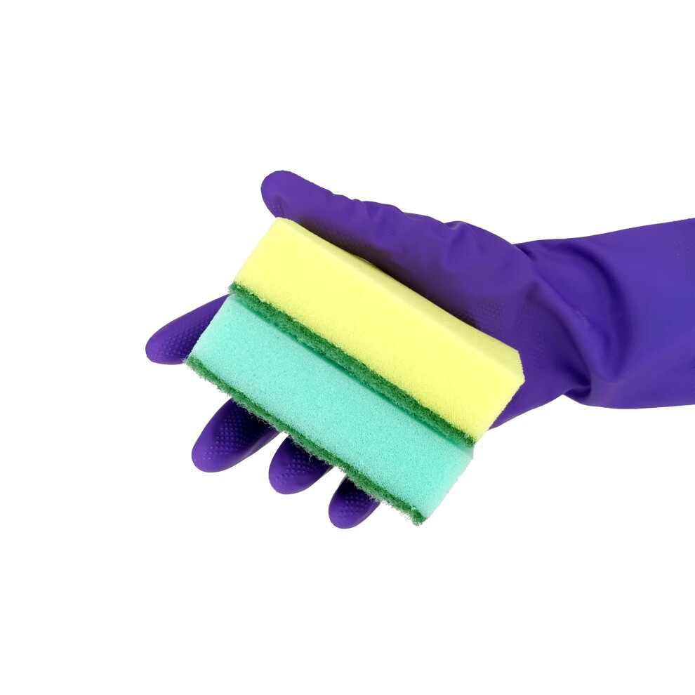 Idea Home Drect Dishwashing Sponge 5X Dualsided Dishwashing Cleaning Scrub Kit