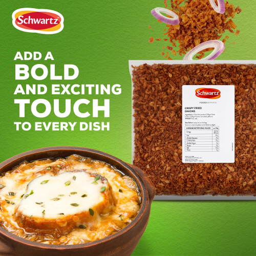 Schwartz Schwartz Crispy Fried Onions, 1 1
