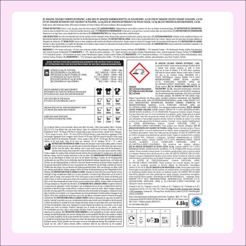 by Amazon Colours Powder Detergent 48kg 80 washes