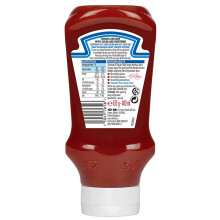Heinz Tomato Ketchup 50 less sugar and salt 400ml Pack of 3