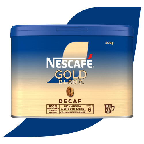 Nescafe NESCAFÉ Gold Blend Decaf Instant Coffee 500g Tin 1