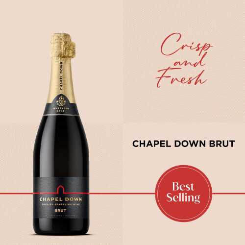 Chapel Down Brut | English Sparkling Wine | 75cl Bottle 1