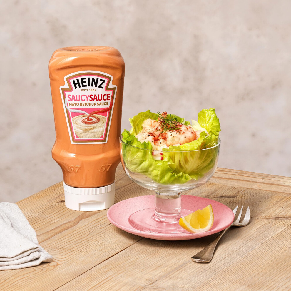 Heinz Saucy Sauce Mayo Ketchup Sauce 425 G