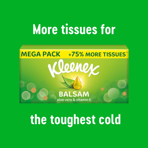 Kleenex Kleenex Balsam Tissues, Mega Pack 1