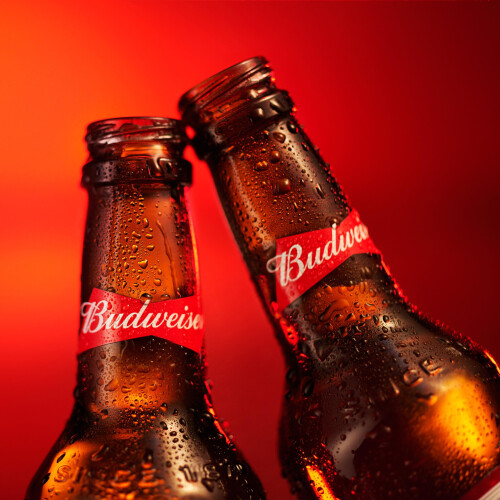 Budweiser Lager Beer Bottle, 24 x 330ml 2