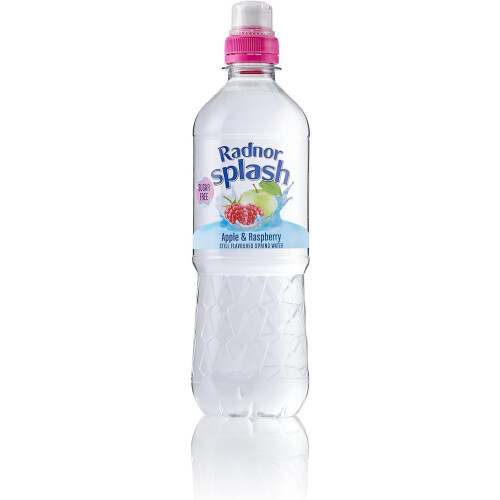 Radnor Splash Apple  Raspberry Sugar Free Flavoured Water – 500ml Pack
