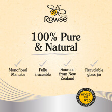 Rowse Authentic Manuka New Zealand Honey 250 Mgo 225g