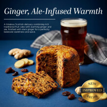 Brodies Traditional Scottish Fruit Cake 1 x 315g Traditional Scottis