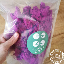 Freeze Dried Red Dragon Fruit XL 300g Natural Raw Unsweetened Pink Pi
