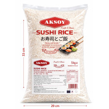 Aksoy Premium Sushi Rice 5KG Authentic JapaneseStyle Short Grain Rice