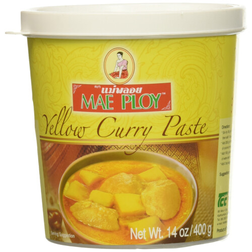 Mae Ploy Thai Yellow Curry Paste 400 g