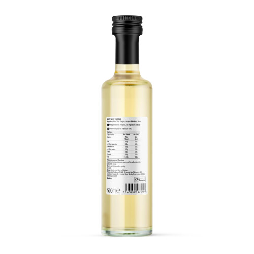 by Amazon White Wine Vinegar, 500ml, Vegan 1