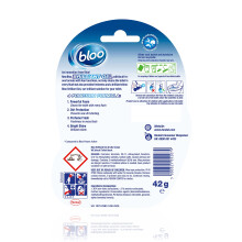 Bloo Brilliant Gel All in 1 Toilet Rim Block Cleaner Arctic Ocean Fres
