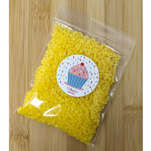 Lemon Yellow Sugar Crunch Sprinkles 100g of Edible Lemon Flavour Cake