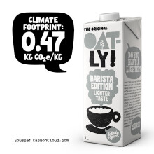 Oatly Oat Drink Barista Edition Lighter Taste 6 x 1L