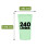 HooriPoori 240 L 10 100% Compostable Biodegradable Wheelie Bin Liners 2