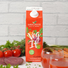 James White Veg It 1L Cartons Vegetable Juice All Natural Vegan No