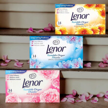 Lenor Fabric Conditioner Dryer Sheets SPRING AWAKENING SUMMER BREEZE P