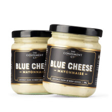 The Condiment Company Mayonnaise Blue Cheese 190 Gram Pack of 2
