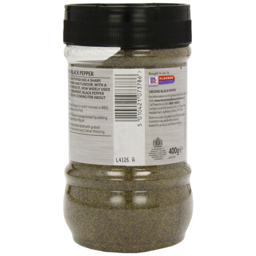 Schwartz Schwartz for Chef Ground Black Pepper 400 g