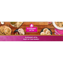 Elephant Atta Medium Chapatti Flour Atta Medium Atta Flour Naan Flou
