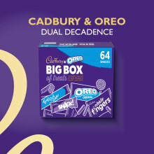 Cadbury OREO Big Box of Treats 64 Assorted Chocolates and Snacks 1790