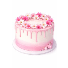 CHERRY BLOSSOM FLOWERS Edible Rice Wafer Paper Cupcake Toppers Cake De