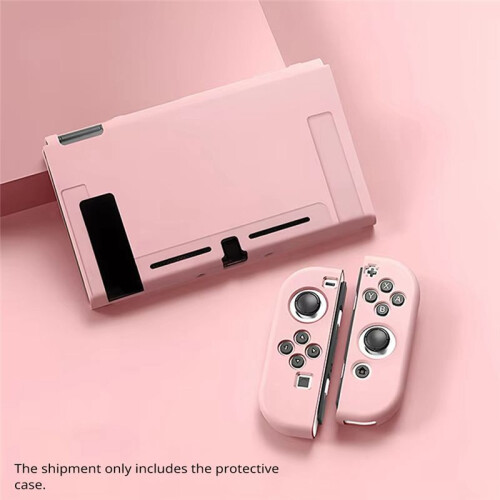 Protective Case for  OLED Console and Joy-Cons,  Can Be Inserted in Dock with Shell for OLED Black 1
