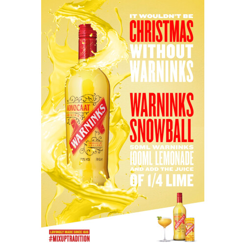 Warninks Advocaat Liqueur | 70cl | 17.2% ABV 1