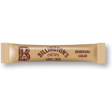 Billington’s Natural Brown Sugar Sticks – 2g (Pack of 300) | Unrefined Cane Suga