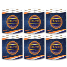 Phoenix Kitchen Towel Rolls 2 Ply – 24 Pack Super Absorbent Strong Mu