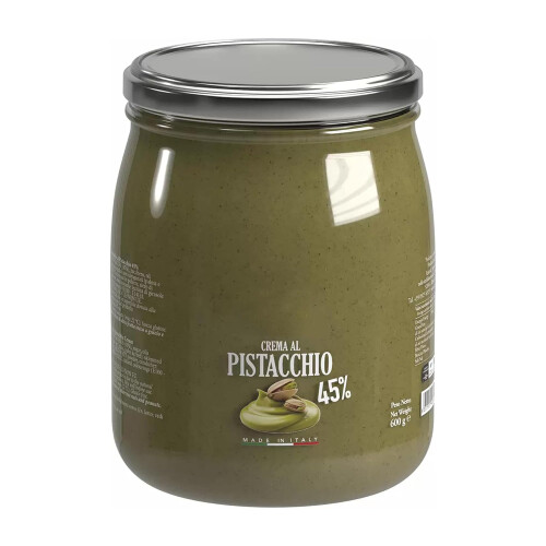 Pistachio Cream Spread - 600g | Creamy & Spreadable, Versatile Paste 1