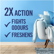 Febreze Fabric Freshener Spray Cotton Fresh 12 x 385ML Fights Tough Od