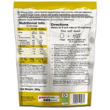 Groovy Keto Lemon CakeCupcake Mix  Low Carb  Keto Friendly  Sugar Free