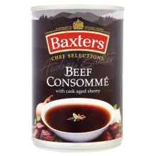 Baxters Chef Selections Soups Beef Consommé with Cask Aged Sherry 400