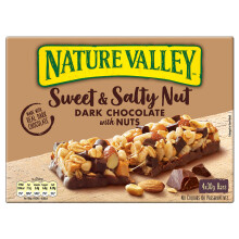 Nature Valley Sweet Salty Nut Dark Chocolate With Nuts Cereal Bars 4