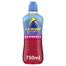Lucozade Sport Body Fuel Raspberry 12x750ml Isotonic sports drink wit